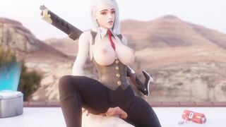 Ashe 3D POV overwatch porn (loop)