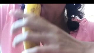 Banana Play Whit My Pussy