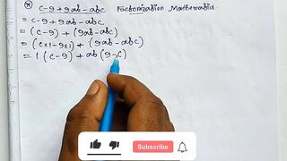 Factorization Math Slove by Bikash Edu Care Episode 6