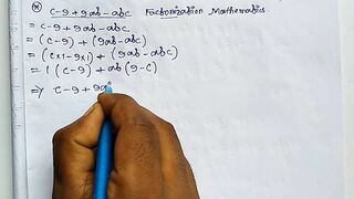 Factorization Math Slove by Bikash Edu Care Episode 6