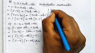 Factorization Math Slove by Bikash Edu Care Episode 6