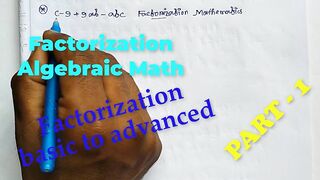 Factorization Math Slove by Bikash Edu Care Episode 6