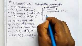 Factorization Math Slove by Bikash Edu Care Episode 6