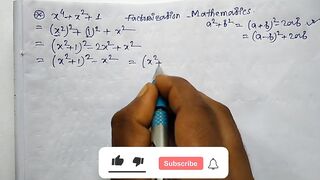 Factorization Math Slove by Bikash Edu Care Episode 28