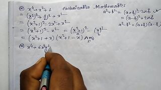 Factorization Math Slove by Bikash Edu Care Episode 28