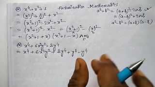 Factorization Math Slove by Bikash Edu Care Episode 28