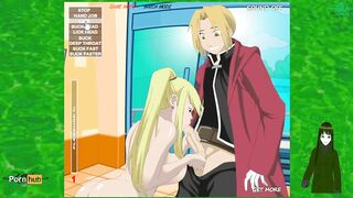 Winry mamando gostoso - Flashando