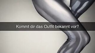 18 year old Cosplay Teen cheats at Party! Snapchat German