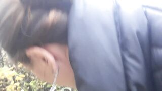 FUCKED IN THE ASS BY A BEAUTIFUL SCHOOLGIRL IN THE BUSHES