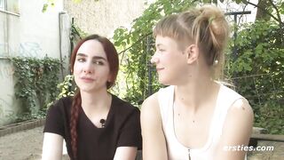 Ersties - Heiße lesbische Dildo- und Strap-on-Action mit Ida und Claudia