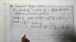 Compound Angles Math Slove By Bikash Educare Episode 19