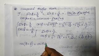 Compound Angles Math Slove By Bikash Educare Episode 19