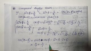 Compound Angles Math Slove By Bikash Educare Episode 19