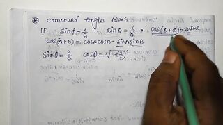 Compound Angles Math Slove By Bikash Educare Episode 19