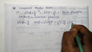 Compound Angles Math Slove By Bikash Educare Episode 19