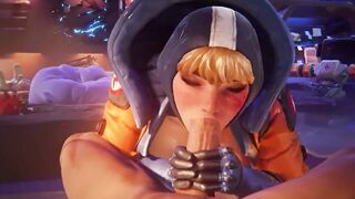 Apex legends porn Wattson Rule34 3D hentai animation