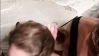 Cum in moth FlorBitch and Samaramilf666