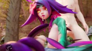 League of Legends Neeko compilation 3D uncensored SFM hentai