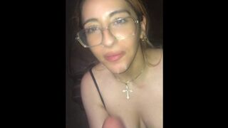 Teen Amateur Pornstar Ahegao Rossi Deepthroat and Swallows Cumshot Facial