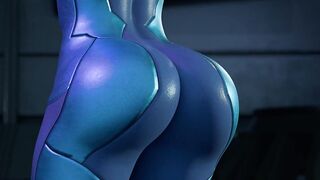 Secy Blue Marvel Slut getting fucked in her ASS AND PUSSY