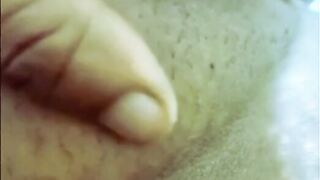 Step-Daddy Fingering and Rubbing My Tight Pussy