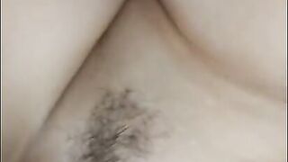 Wife's tight pussy gets creampie