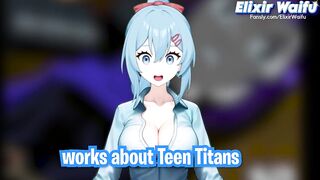 VTUBER Hentai Reacts: Teen Titans Sladed