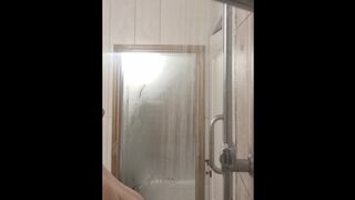 Spying on my step sister with HUGE BOOBS while showering SHHHHHH