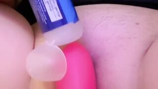 Little blonde slut fucks her perfect tight pussy before going to the club | Full video on my Onlyfan