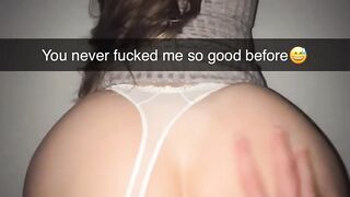 My best friend fucks me after party POV snapchat