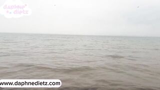 German TEEN - the first time OUTDOOR (Baltic Sea)