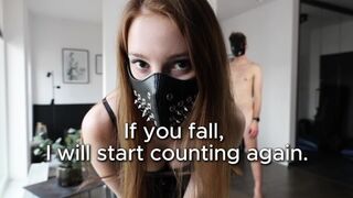 If you fall, I will start counting again ???? BALLBUSTING