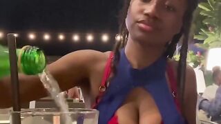 cam girl mukbang Jamaica carnival 2024 // IHAE JA #short