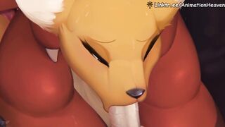 Renamon's Blowjob || 4K60