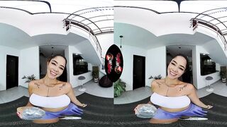 VRLatina - Cute Big Tit Latina Passionate Sex VR