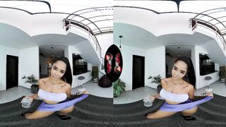 VRLatina - Cute Big Tit Latina Passionate Sex VR