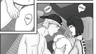 COMIC: Kelly & Maxim (Spanish - Black and White) - ZZEROTIC