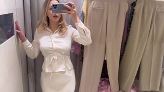 trying on haul zara sexy summer collection transparent haul see through