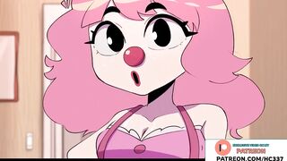 YOU WIN A SPECIAL BIGTHSDAY PARTY WITH CUTE CLOWN GIRL | HENTAI ANIMATION 4K