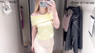 HM transparent clothes try on haul see through lingerie see through dresses