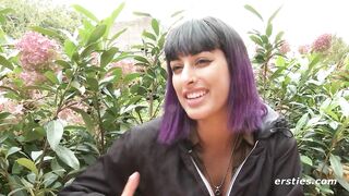 Ersties - Solo masturbating in public toilet with Kali