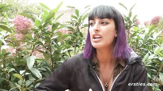 Ersties - Solo masturbating in public toilet with Kali