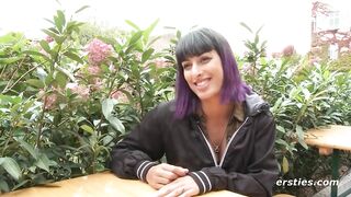 Ersties - Solo masturbating in public toilet with Kali