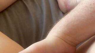 My pussy was throbbing so I called the neighbour round to finger fuck me until I cum