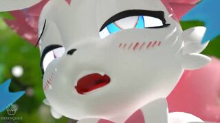 Sylveon CREAMPIE, VAGINAL AND BLOWJOB! She Swallow all (Pokemon) | Merengue Z