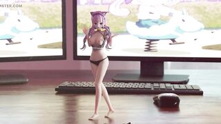 Mmd R-18 Anime Girls Sexy Dancing (clip 106)