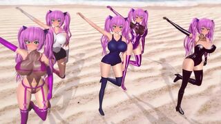 Mmd R-18 Anime Girls Sexy Dancing clip 185