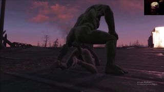 Curie Ass Fucked Outdoors on Roof | Fallout 4 Far Harbor