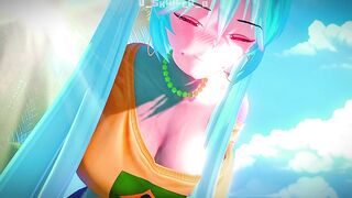 Hatsune Miku comes from Brazil to satisfy you