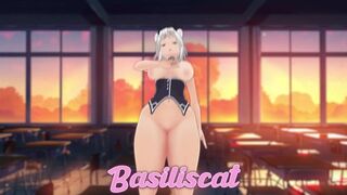 [VRM Live Viewer] Bailando - Paradisio 【1080/60fps】Basiliscat Vtuber - Perú Koneko Cosplay DxD